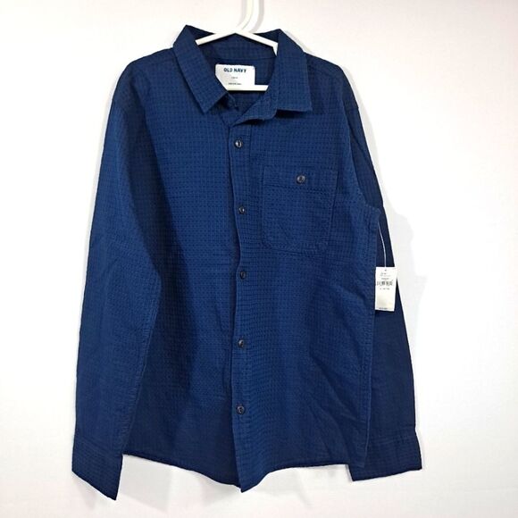Old Navy Boys Button up shirt NWT - Picture 1 of 13